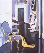 Francis Campbell Boileau Cadell The Gold Chair oil painting reproduction